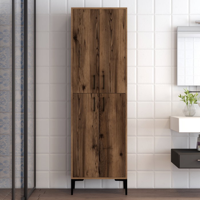 Hanah Home Berlin A - Walnut Armario Multiusos